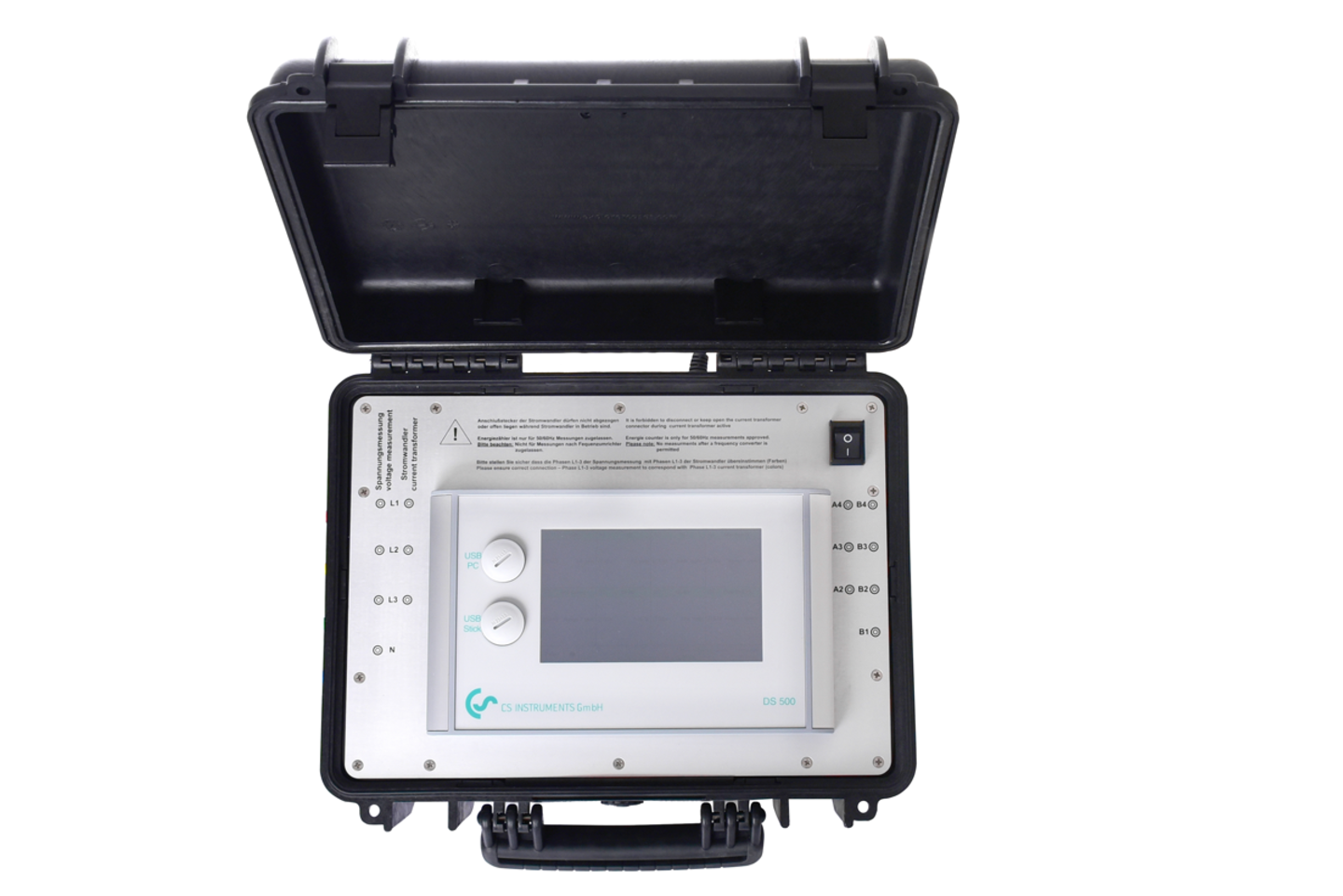 DS 500 PM mobile – efficiency measurement for compressors